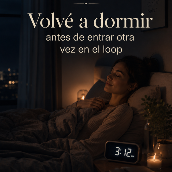 Volver a dormirte cuando despertás de madrugada